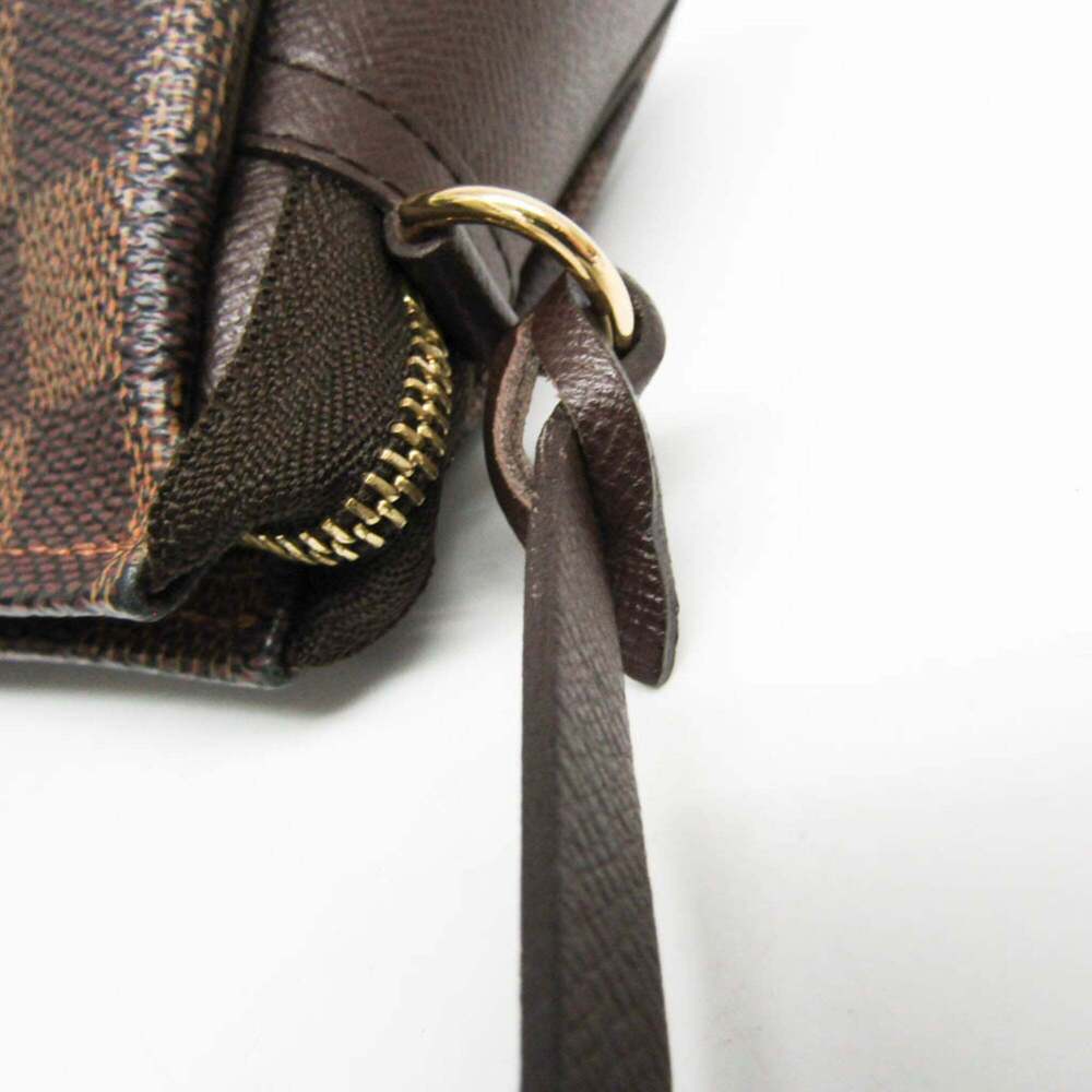 LOUIS VUITTON Brown Damier Pouch - Picture 8 of 12